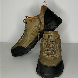 Ulogu Men's Steel Toe, Tan Hiking /Work Shoes